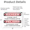 Signmission Look Out For Forklifts Bilingual, 5 in W x Rectangle, Vinyl Decal OS-2PACK-DS-D-35-L-19425 - alternate 5
